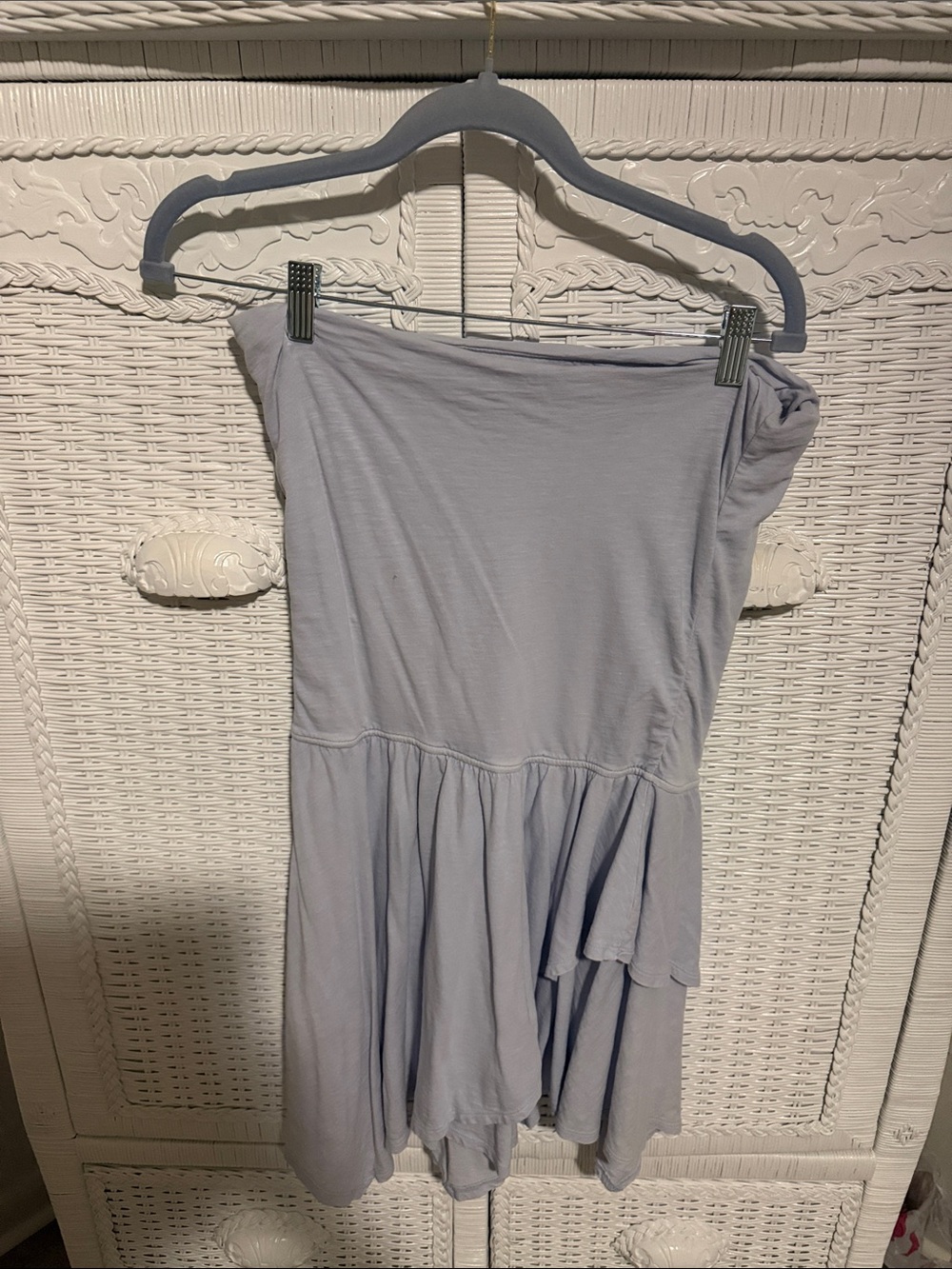 Aerie Strapless light blue dress Medium